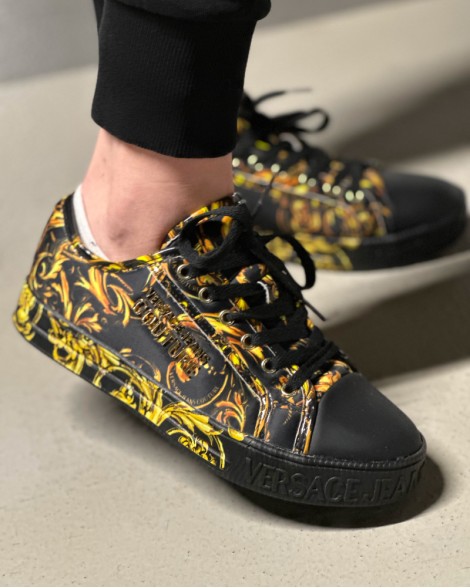 Tenisky dámské Versace Jeans Couture sneakers černé 